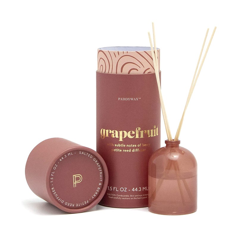 Paddywax Candles Petite Collection, Reed Diffuser for Home Use, Rose - Grapefruit - Image 1